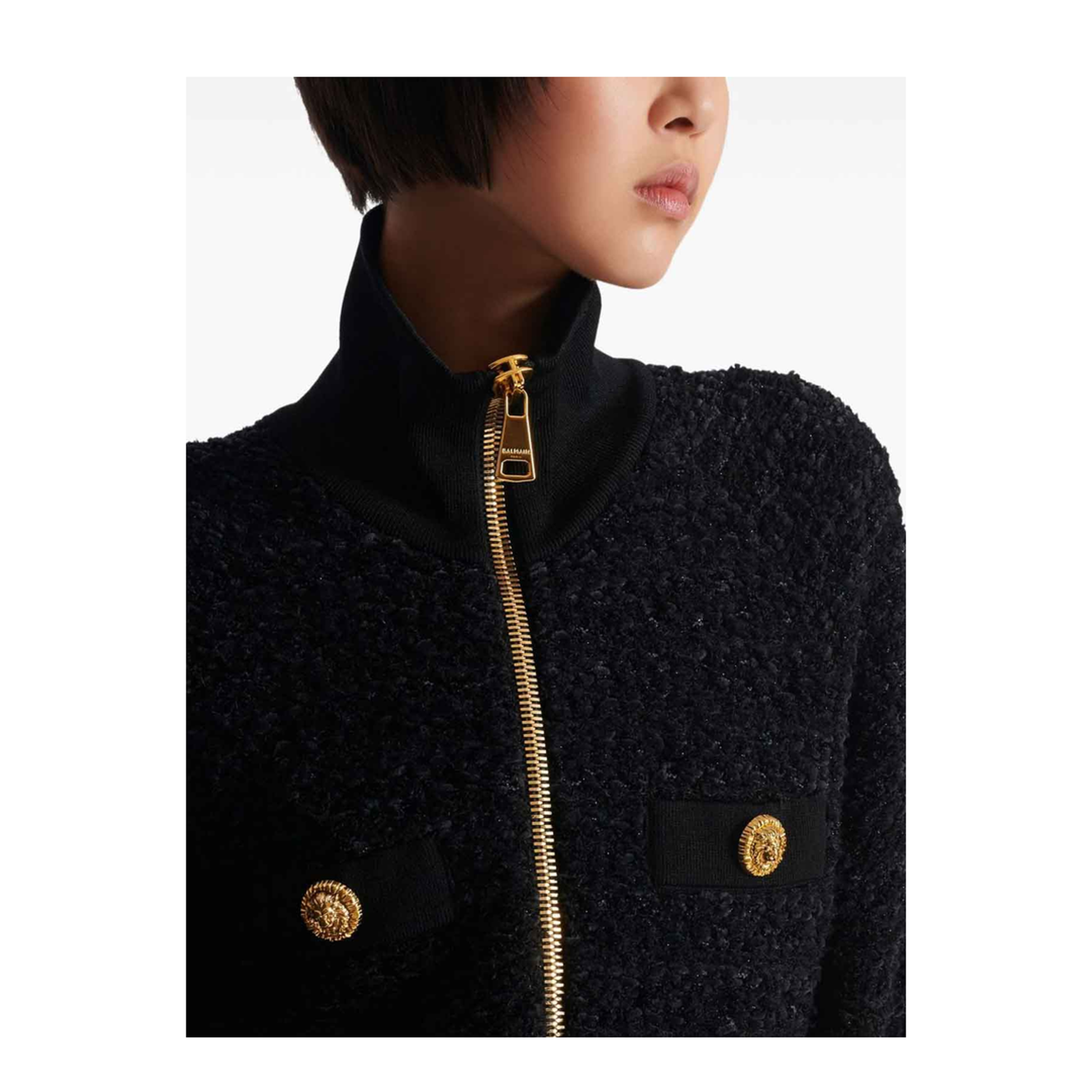 women's jacket black - Image 4