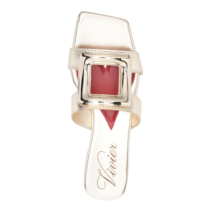 Viv' by the Sea Mules in Leather - Image 2