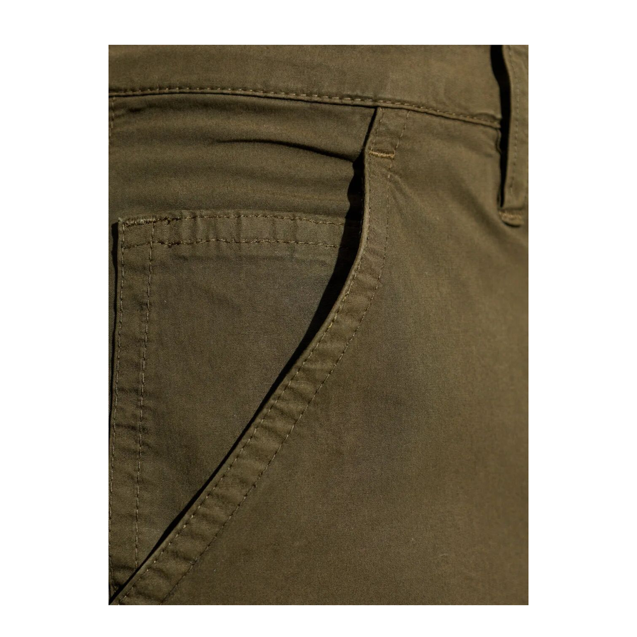 Cotton Trousers with Side Pocket - Image 5