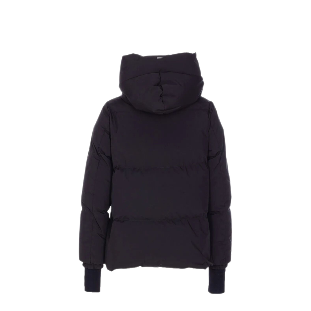 Hooded Short Down Jacket - Image 2