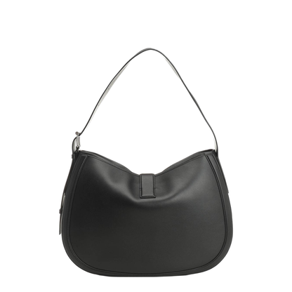 Adjustable Leather Strap with Antique Silver T Buckle - Image 3