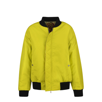 Patchwork Bomber Jacket - Image 5