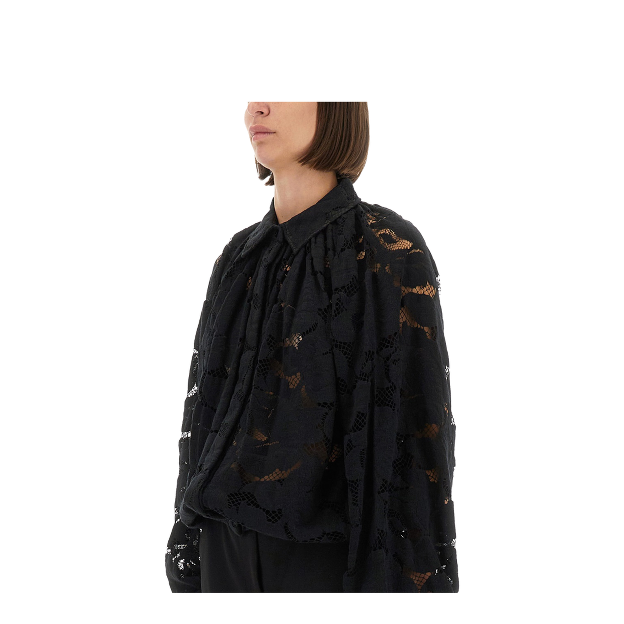 Lace Balloon Blouse - Image 4