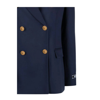 Double-Breasted Blazer Blue - Image 2