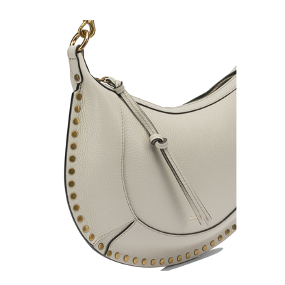Naoko Calfskin Shoulder Bag - Cream - Image 4