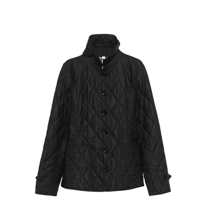 Quilted Jacket In Black - Image 1
