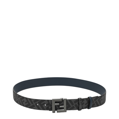 Squared FF Belt Leather Blue - Image 2