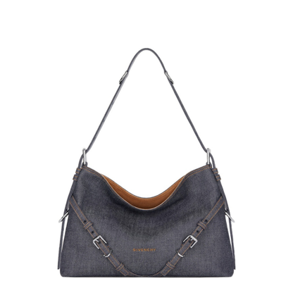 Voyou Medium Hand Bag Denim - Image 1