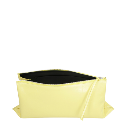 Impero Midi Leather Clutch Bag - Image 4