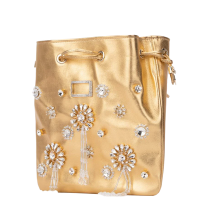 Elegant Black Satin Handbag - Image 2