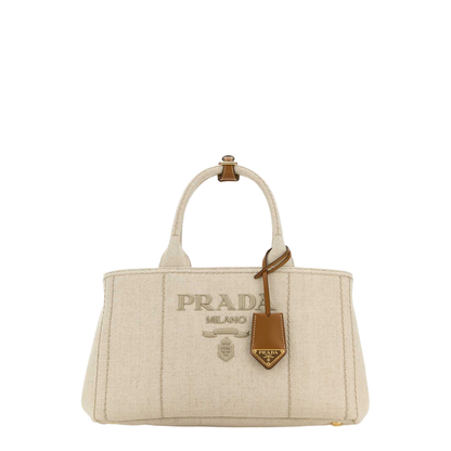 Sand Canvas Shopping Bag - Image 1