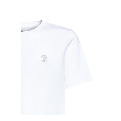 Cotton T-Shirt with Logo Print - Image 2