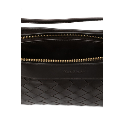 Andiamo Leather Shoulder Bag Black - Image 4