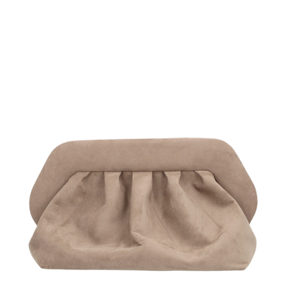 Bios Polyurethane Clutch Bag - Mud - Image 1