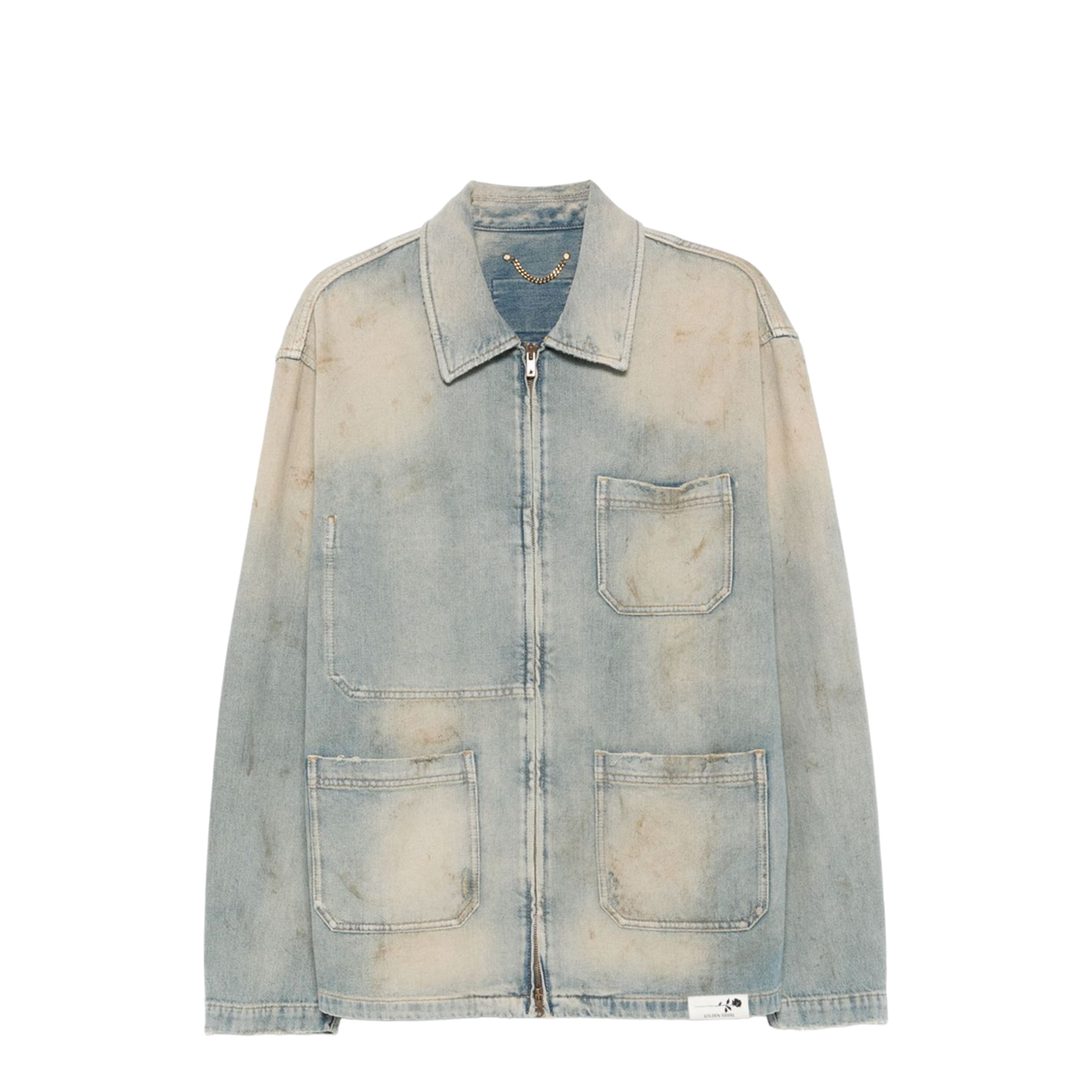 Denim Cotton Jacket - Image 1