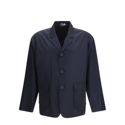 Packable Logo Print Jacket - Image 1