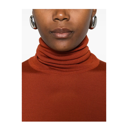 Roll-Neck Wool Sweater - Image 9