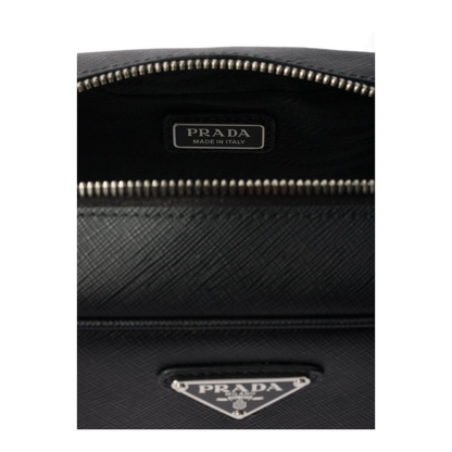 Saffiano Pouch - Black - Image 3