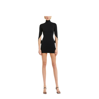MINI DRAPED DRESS - Image 2