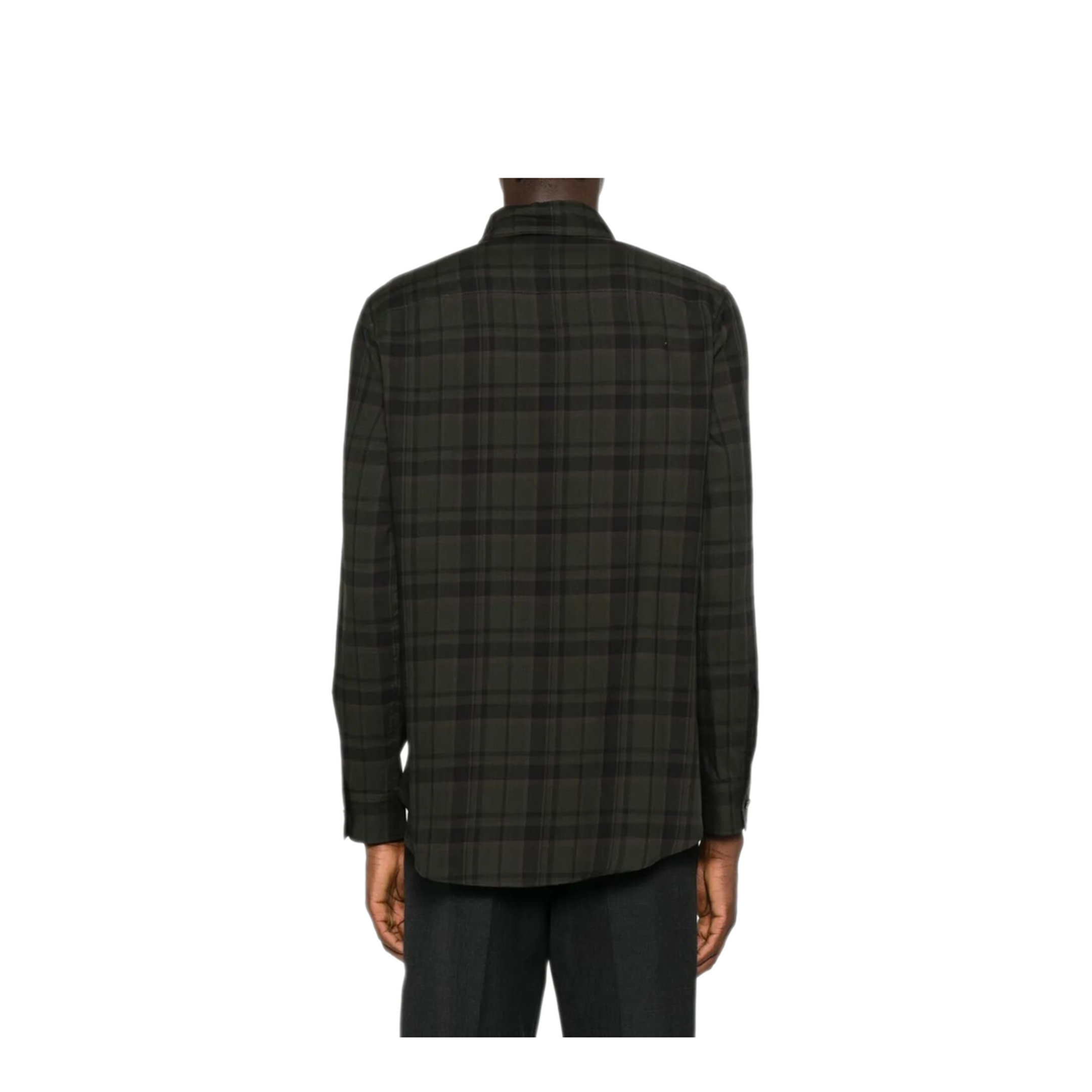 Cotton Check Shirt - Image 3