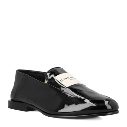 Label Leather Loafers - Image 4
