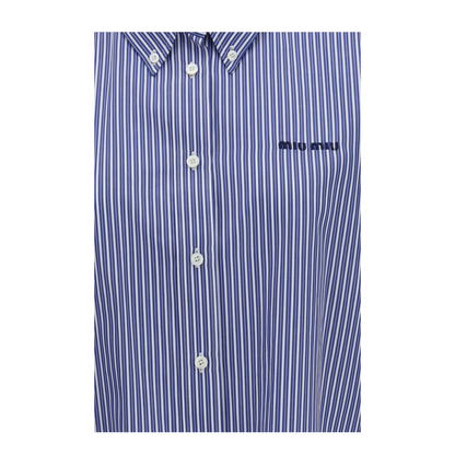 Striped Cotton Shirt - Image 3