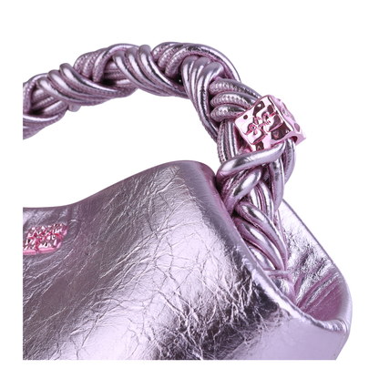Bou Mini Bag Crushed Mini Bag - Silver Pink - Image 8