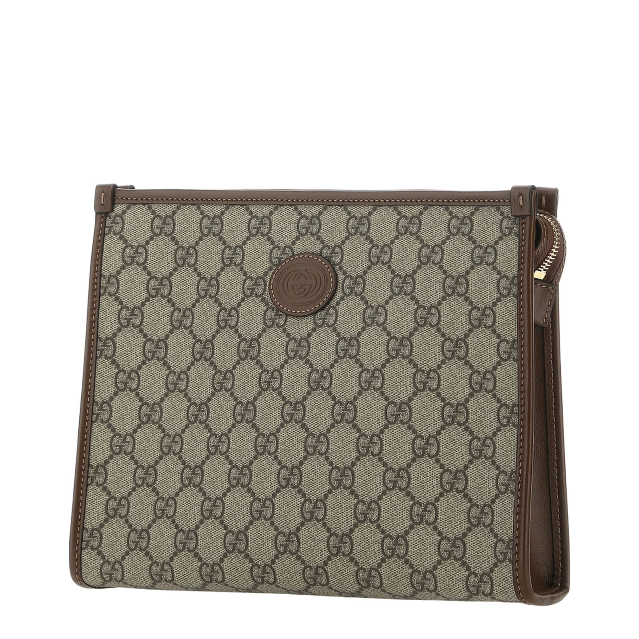 Beauty Case in Tessuto GG Supreme and Leather - Image 5