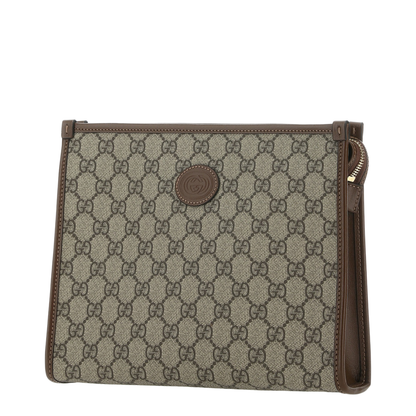 Beauty Case in Tessuto GG Supreme and Leather - Image 5