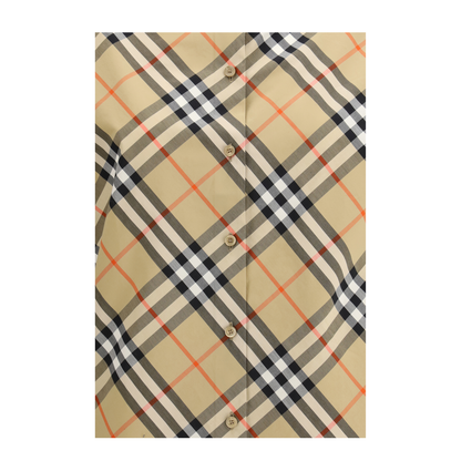 Slim Fit Cotton Check Shirt - Image 3