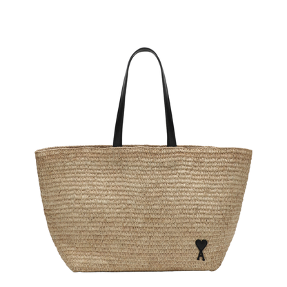 Rafia Ami De Coeur Tote Bag - Natural - Image 1