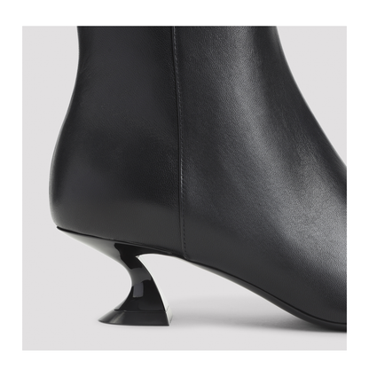 Kitten Heel 50 mm Ankle Boots - Image 6