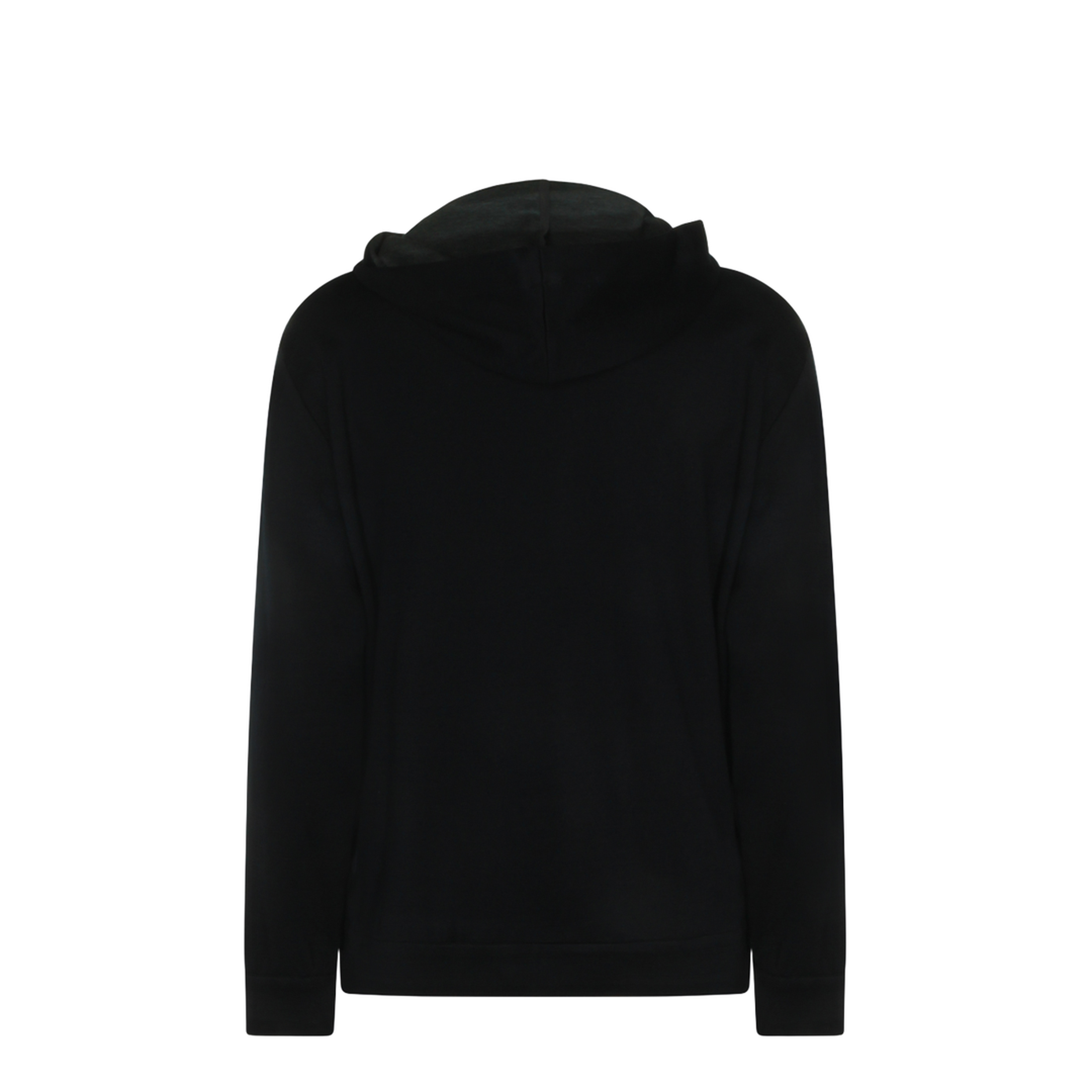 Cotton and Silk Interlock Hooded Topwear - Image 4