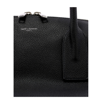 Bowling Giant Leather Duffel Bags - Black - Image 5