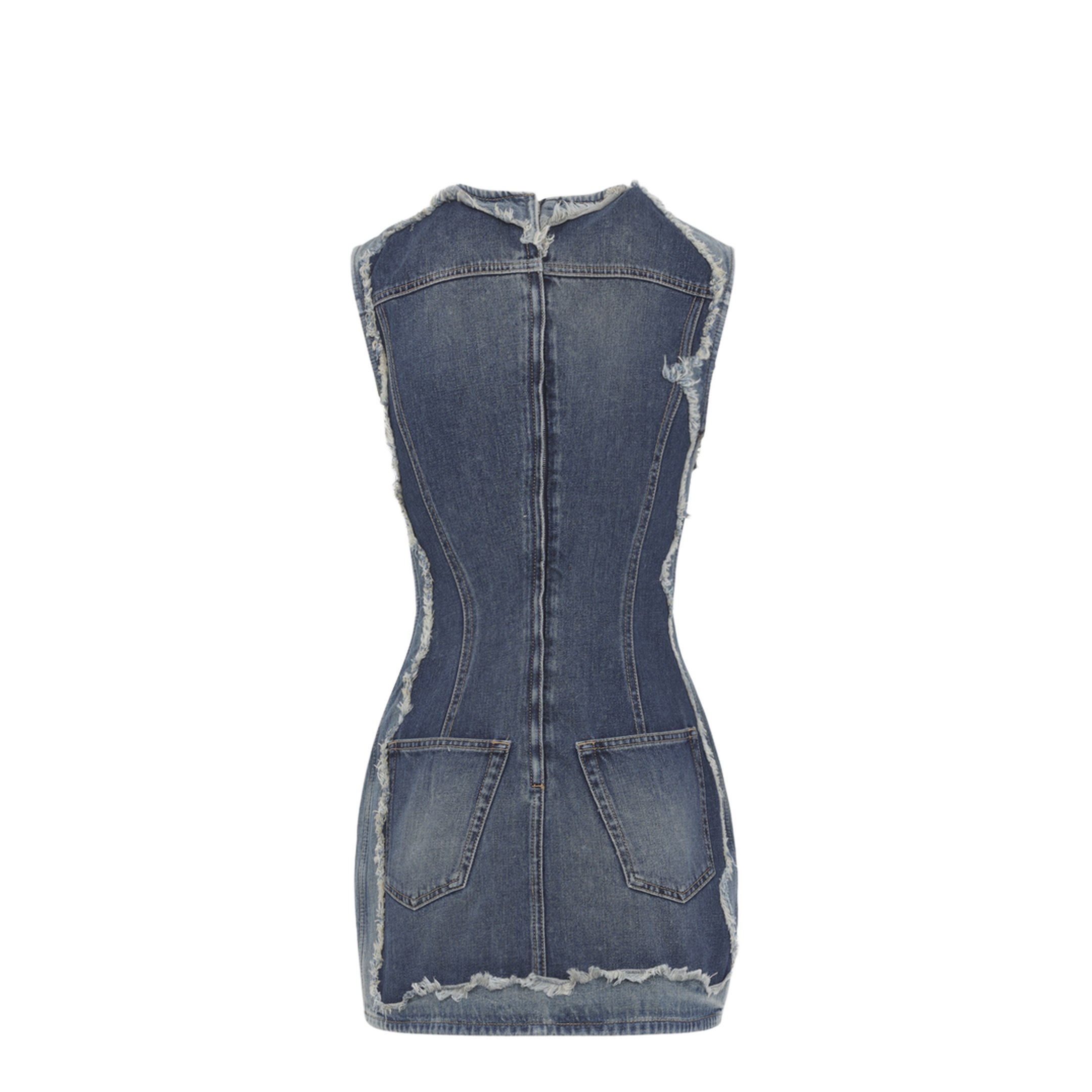 Cotton Mini Dress - Image 4