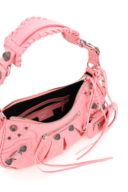 Le Cagole Small Shoulder Bag in Pink - Image 4