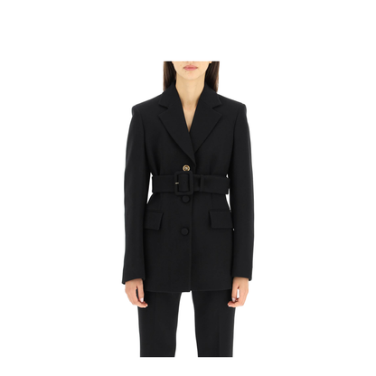 Jacket With Medusa Button - Image 2