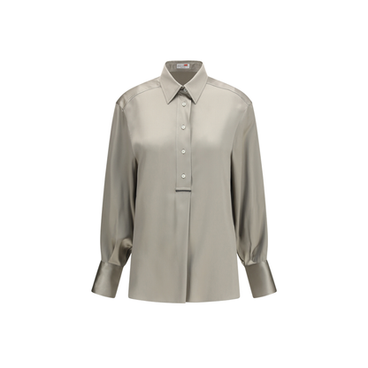 Silk Satin Shirt - Image 1