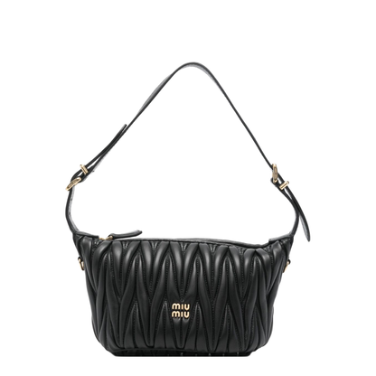 Matelassé Mini Bag Leather - Black - Image 1