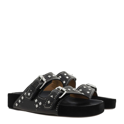 Lennyo Leather Sandals - Image 2