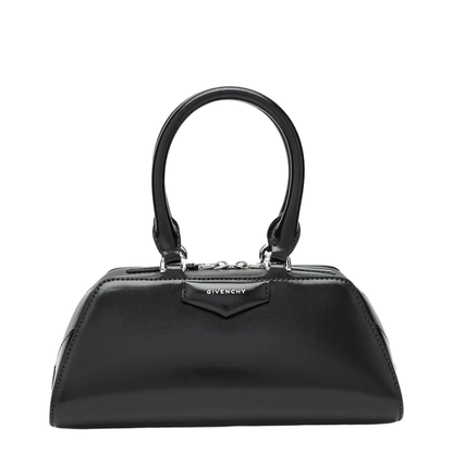 Antigona East-West Mini Bag Leather Black - Image 1