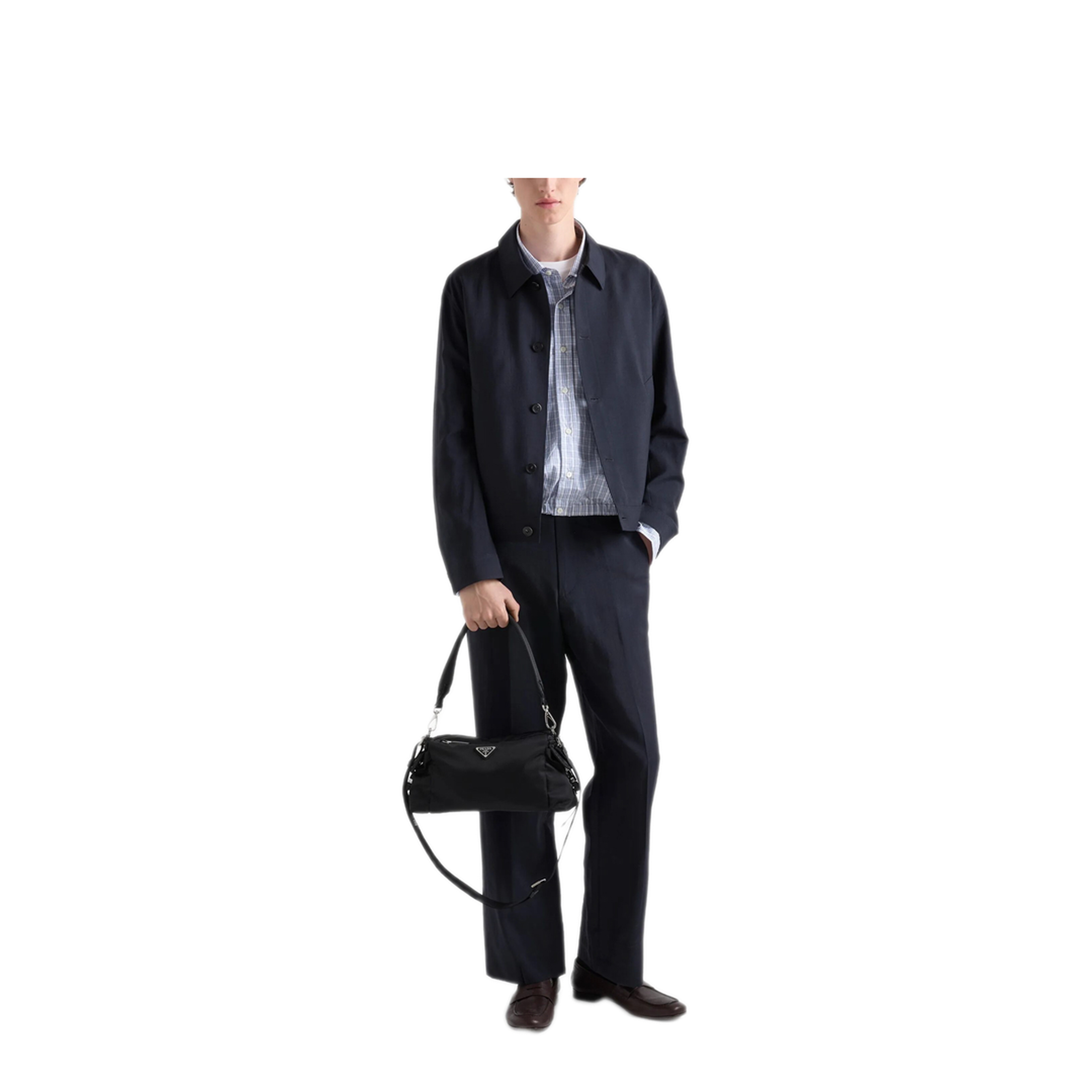 Explore Re-Nylon and Leather Bag - Image 3