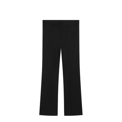 Black Straight Tailored Pants - Image 2