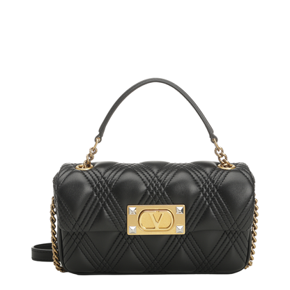 Garavani Small Shoulder Bag Quiltie 67 Black - Image 1