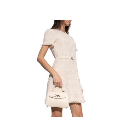 '95 Leather Handbag - White/Gold - Image 1