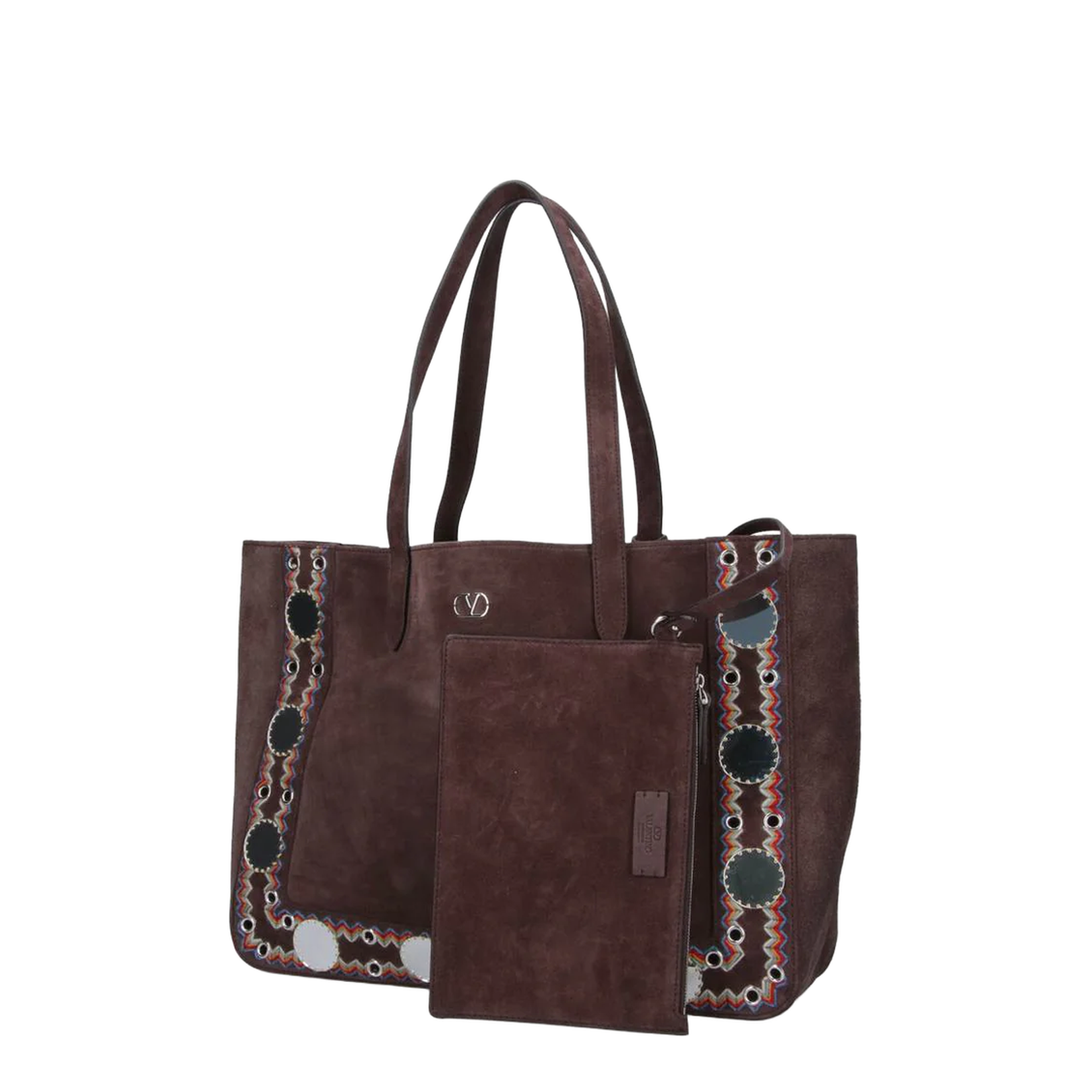 Nellcôte Suede Shopping Bag - Image 2