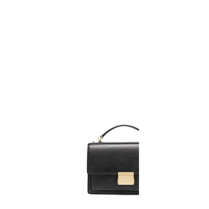 Black Leather Venezia Handbag - Image 2