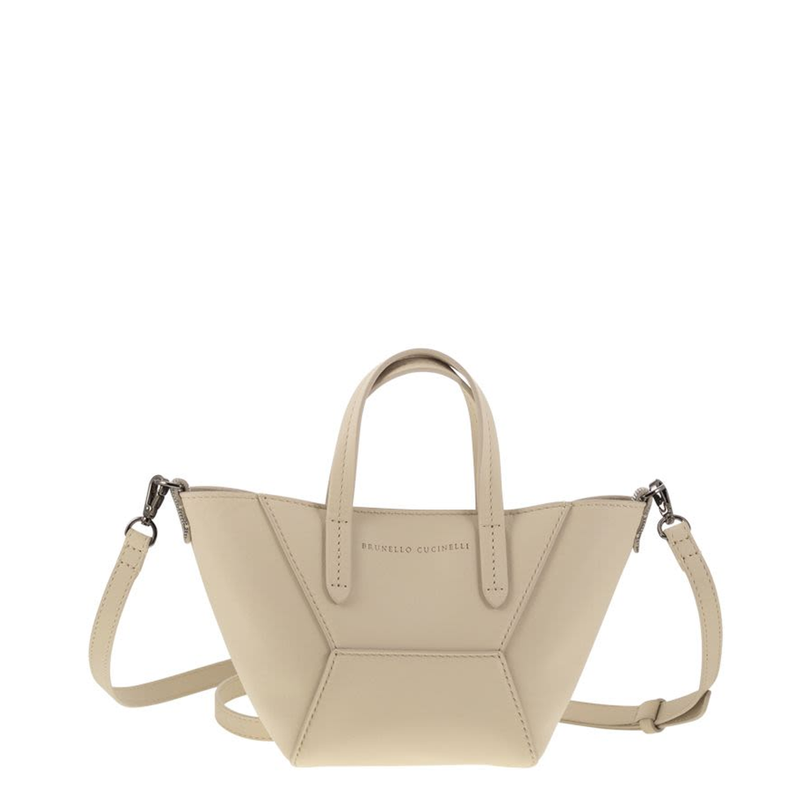 Bc Duo White Crossbody Bag - Image 1