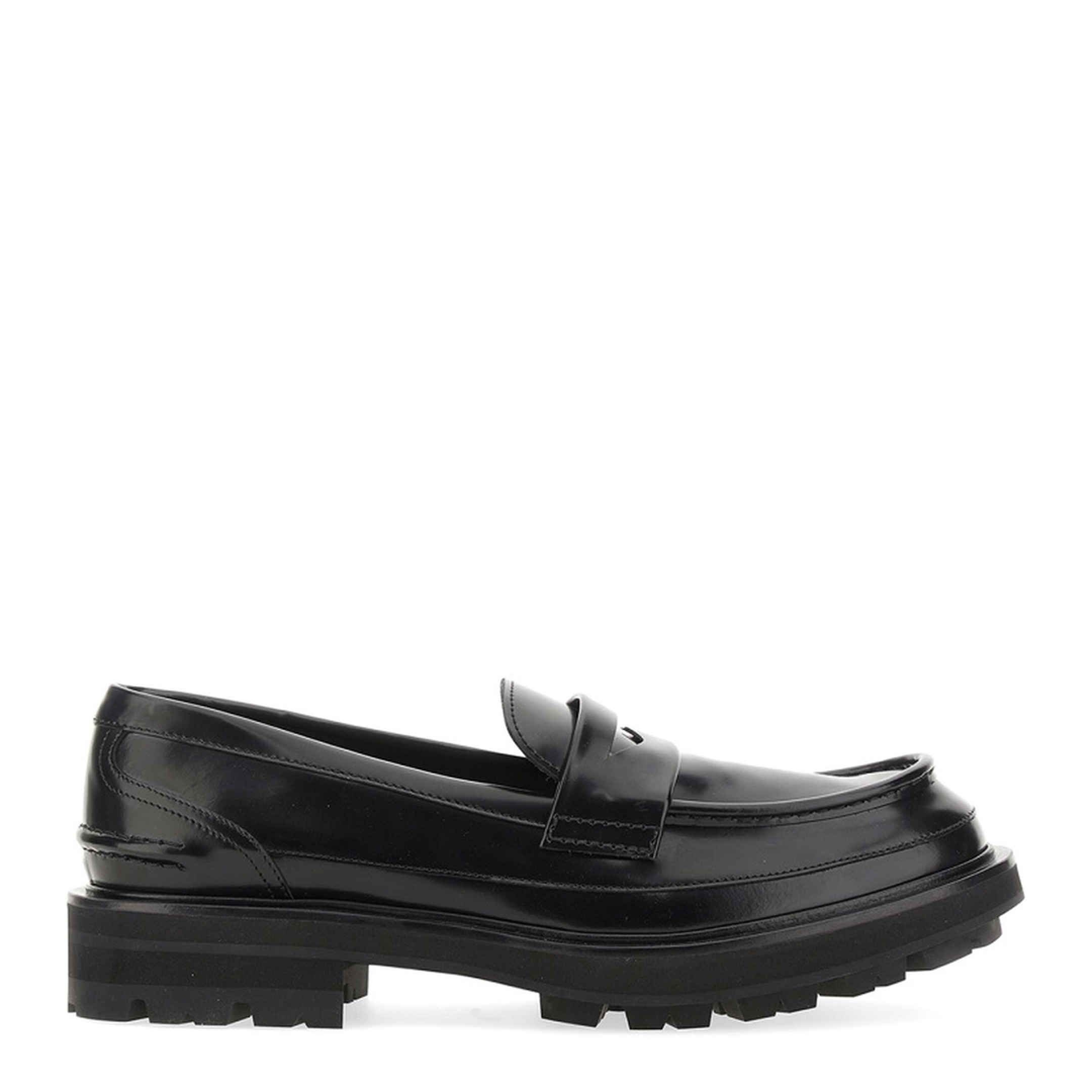 Shiny Leather Loafer - Image 1