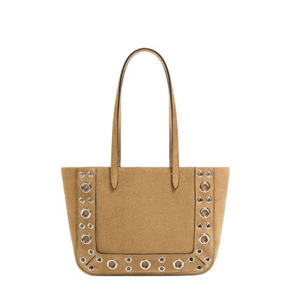 Nellcote Mini Suede Leather Tote Bag - Image 5